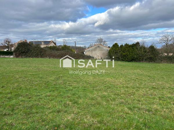 Terrain constructible et non viabilisé