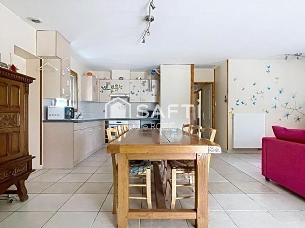 Maison familiale Ludon-Médoc, 4 ch, 1 bureau, garage.