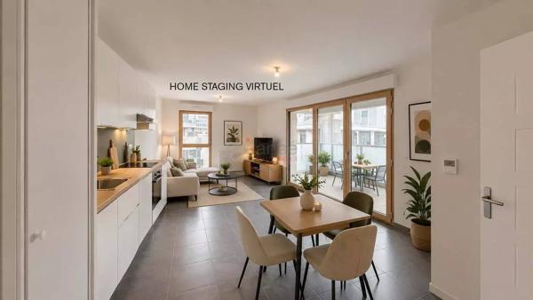 Vente immobilière : Appartement à Lyon 7ème  2 pièces 44.93 m² 243 600 €- Angé Immobilier Lyon.