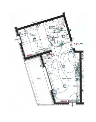 Vente immobilière : Appartement à Lyon 7ème  2 pièces 44.93 m² 243 600 €- Angé Immobilier Lyon.