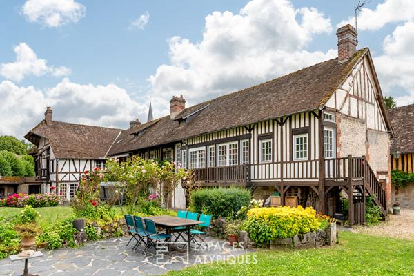 Maison normande du 16ème siècle, repaire secret de Sacha Guitry
