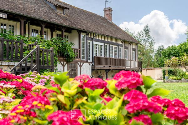 Maison normande du 16ème siècle, repaire secret de Sacha Guitry