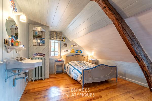 Maison normande du 16ème siècle, repaire secret de Sacha Guitry