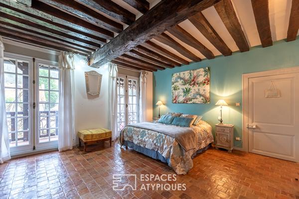 Maison normande du 16ème siècle, repaire secret de Sacha Guitry