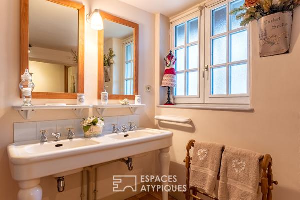 Maison normande du 16ème siècle, repaire secret de Sacha Guitry