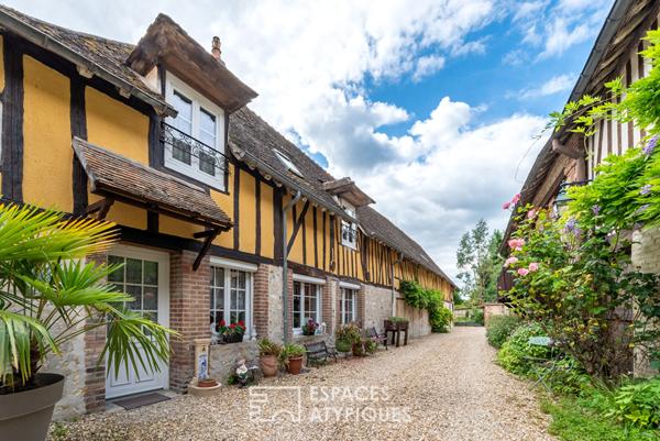 Maison normande du 16ème siècle, repaire secret de Sacha Guitry