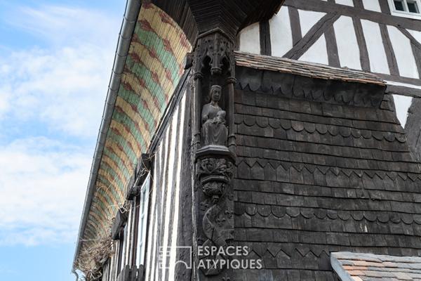 Maison normande du 16ème siècle, repaire secret de Sacha Guitry