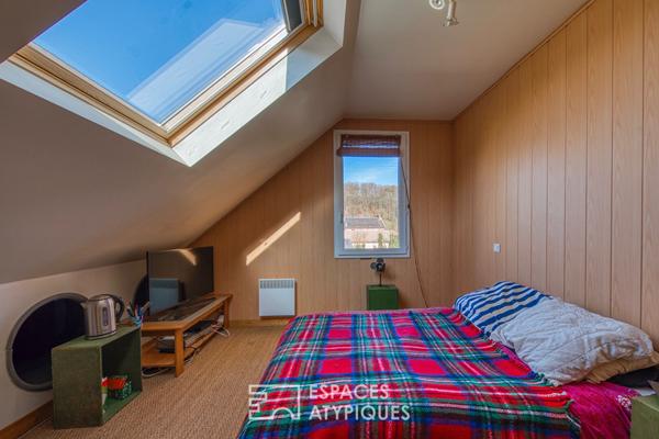 Ancien moulin à eau devenu ensemble immobilier avec jardin et dépendance