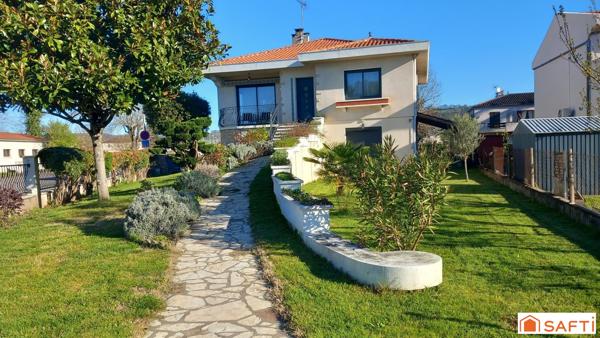 Maison 131m2, 3 chambres, jardin, garage
