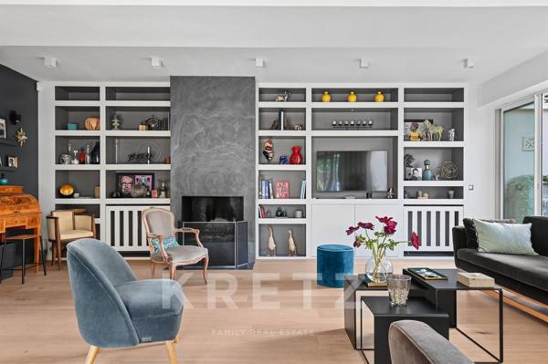 Maison contemporaine avec extérieurs intimistes