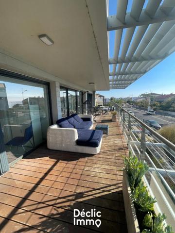 Vente appartement Carnon plage (mauguio), 65m² 3 pièces 485 000€ avec garage