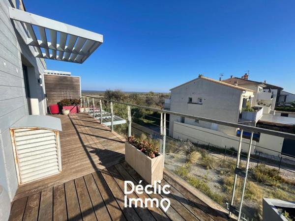 Vente appartement Carnon plage (mauguio), 65m² 3 pièces 485 000€ avec garage