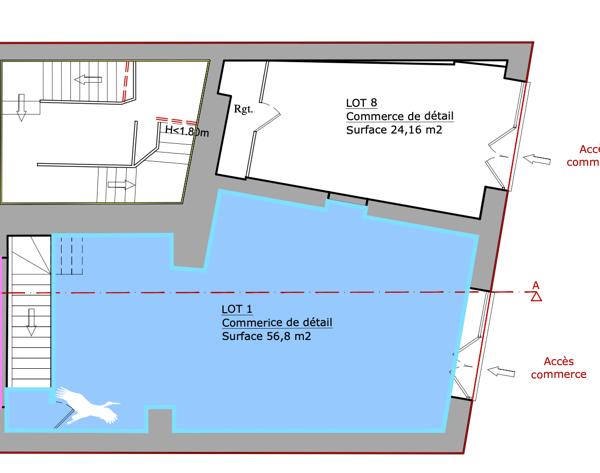 Local commercial à vendre 119 000 € Marseille 01 2 p DPE