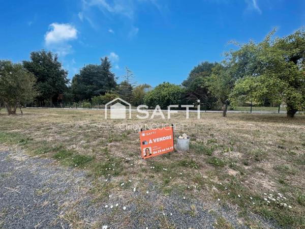 Votre projet démarre ici : terrain constructible, borné et viabilisé.