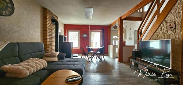 Maison 124m² garage jardin proche Issoire