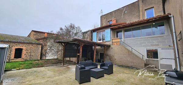 Maison 124m² garage jardin proche Issoire