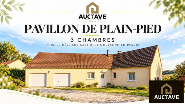 À 10 minutes de Mortagne-au-Perche ? Maison de 3 chambres avec jardin de 1 200 m² et double garage , Mortagne au perche