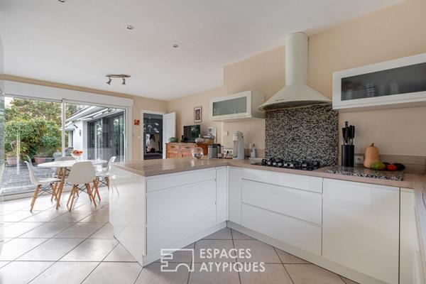 Maison singulière, lumière et espaces généreux à La Baule-Escoublac