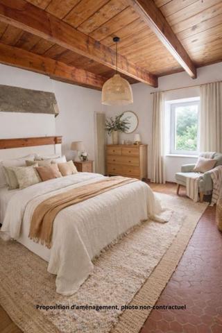 Maison de caractère proche mer Guimaëc, à 2 km des plages