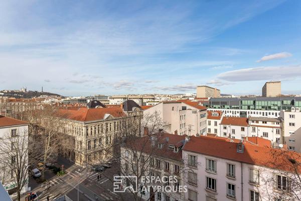 Appartement rénové avec vue