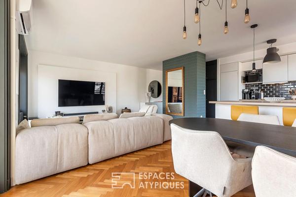 Appartement rénové avec vue