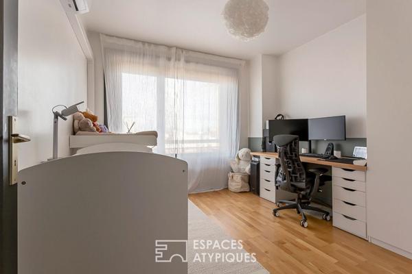 Appartement rénové avec vue