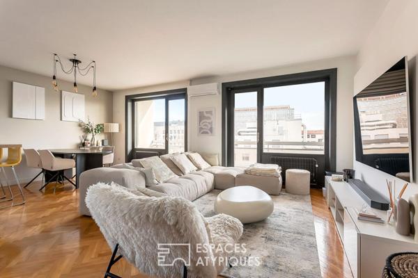 Appartement rénové avec vue