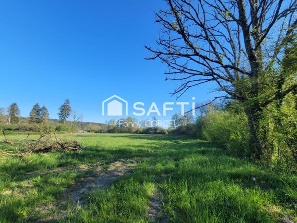 Terrain en bord de rivière - 10980m²