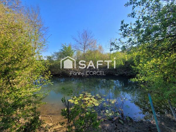 Terrain en bord de rivière - 10980m²