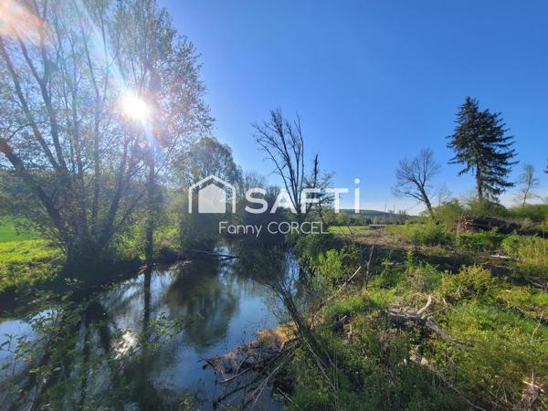 Terrain en bord de rivière - 10980m²