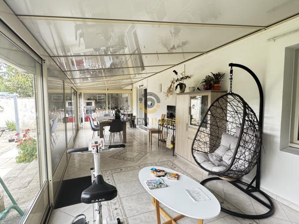 Maison de plain-pied à Luçon – Proche hôpital et commerces – Véranda de 37 m²