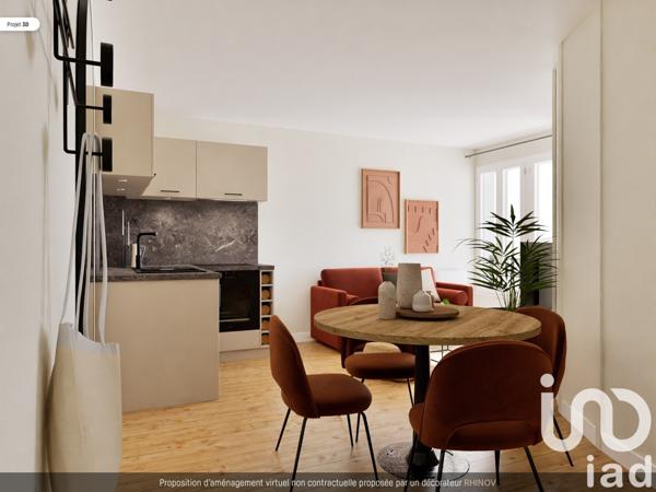 Appartement 2 pièces de 30 m² à Paris (75005)