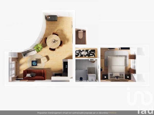 Appartement 2 pièces de 30 m² à Paris (75005)