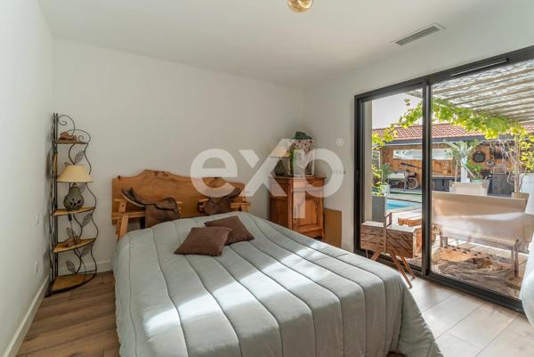Maison type arcachonnaise de 160 m² avec T2 indépendant, jacuzzi et triple garage