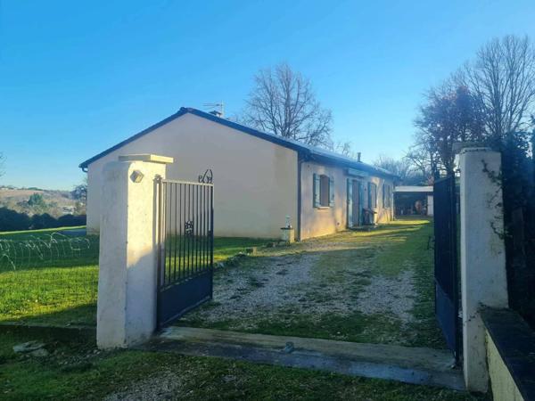 Maison de plain pied 3 chambres et piscine