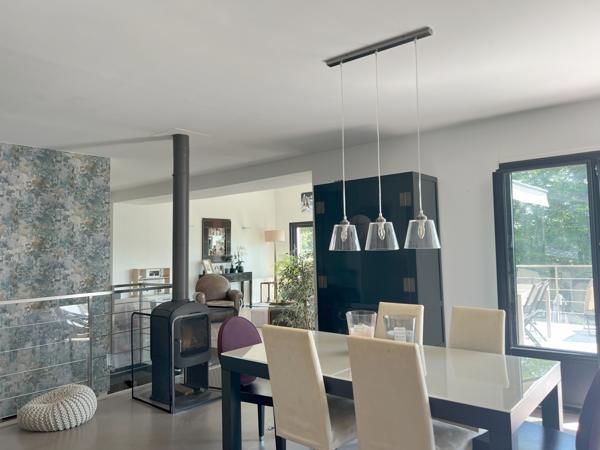 Villennes-sur-Seine (78670) Maison contemporaine - 4 chambres - Terrain 1 297m² avec vue-