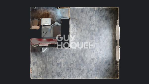 Appartement à vendre de 1 pièce de 27.7 m²