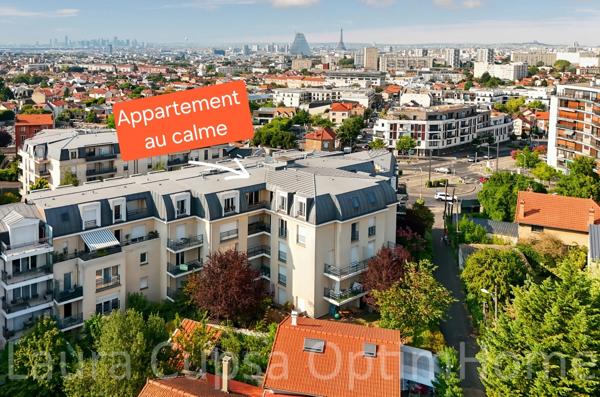 CHATILLON T6 ANDRE MALRAUX - 7 MIN METRO L13 - 4P DERNIER ETAGE - CALME - VUE DEGAGEE - 79,40 M² CARREZ - 82,3 M² AU SOL - 5 MIN CENTRE VILLE - RESIDENCE DE STANDING - ASCENSEUR - CAVE- DOUBLE PARKING
