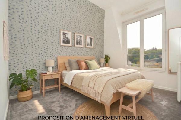 CHATILLON T6 ANDRE MALRAUX - 7 MIN METRO L13 - 4P DERNIER ETAGE - CALME - VUE DEGAGEE - 79,40 M² CARREZ - 82,3 M² AU SOL - 5 MIN CENTRE VILLE - RESIDENCE DE STANDING - ASCENSEUR - CAVE- DOUBLE PARKING
