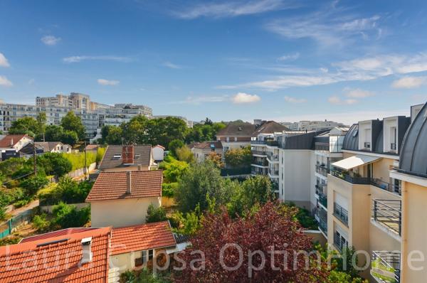 CHATILLON T6 ANDRE MALRAUX - 7 MIN METRO L13 - 4P DERNIER ETAGE - CALME - VUE DEGAGEE - 79,40 M² CARREZ - 82,3 M² AU SOL - 5 MIN CENTRE VILLE - RESIDENCE DE STANDING - ASCENSEUR - CAVE- DOUBLE PARKING