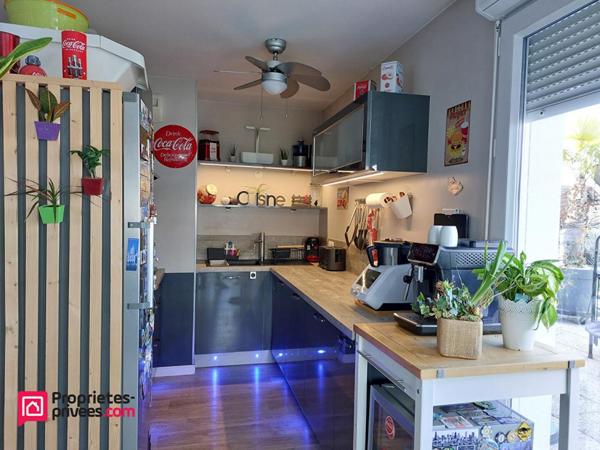 Appartement F4 84m² avec terrasse de 76m² et 2 balcons