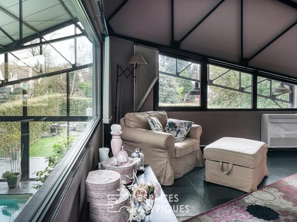 Loft d’exception avec jardin et piscine intérieure