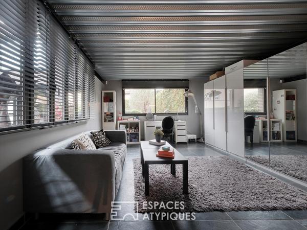 Loft d’exception avec jardin et piscine intérieure