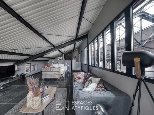 Loft d’exception avec jardin et piscine intérieure