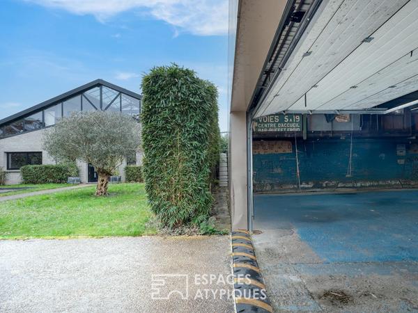 Loft d’exception avec jardin et piscine intérieure