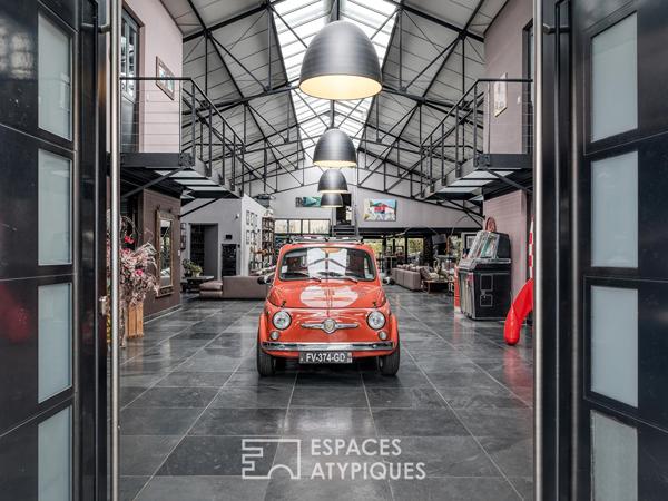 Loft d’exception avec jardin et piscine intérieure