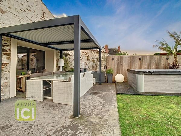 Maison familiale sur sous-sol total avec jardin sans vis-à-vis