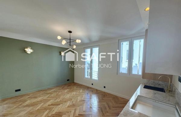 T3 - 41m2 - SEJOUR/CUISINE - 2 CHAMBRES - SDB - CAVE