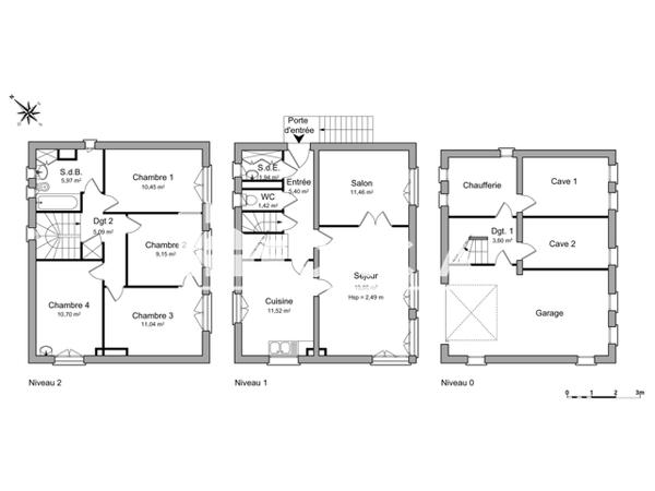 Location Maison 6 pièces 107.34 m² - 8 RUE DE LA CHAMOISERIE Niort 79000
