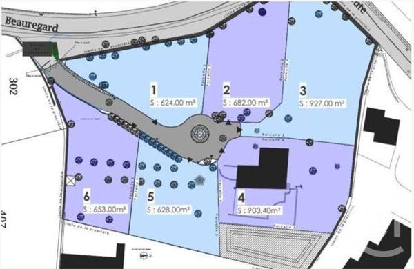 Terrain à vendre  710 m2 CHADRAC - 43